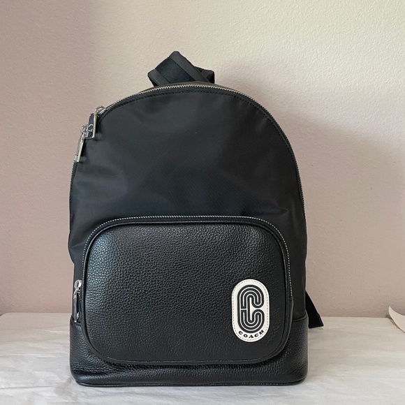 Court Backpack With Coach Patch - Picture 1 of 5